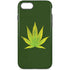Marijuana Leaf Light Green iPhone Cases